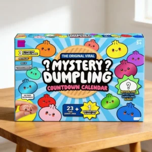Soft Mystery Dumpling Advent Calendar Slow Resilience Anxiety Relief 24-Day Countdown Calendar Fidget Decompression blind boxes