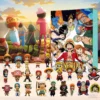 2D Acrylic ONE PIECE Christmas Advent Calendar Day Fun 24 Days Halloween Countdown Blind Box Anime Collection Toy Gifts