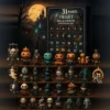 31 Nights Of Fright For Halloween Countdown Box 2026 Advents Calendar For Halloween With 31 Spookys Surprise Toys For Kids