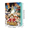 2D Acrylic ONE PIECE Christmas Advent Calendar Day Fun 24 Days Halloween Countdown Blind Box Anime Collection Toy Gifts
