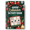 Advent Calendar Activity Book: A fun Christmas gift for adults with 24 days of puzzles, riddles, and brain teasers to solve