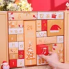 24 Grids Refillable Advent Calendar Boxes Empty Advent Calendar Boxes Christmas Cardboard Made Your Own Calendar Box For Snacks