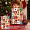 24 Days Christmas Advent Calendar Countdown, Empty Boxes fillable Advent Calendar Xmas Gift 2026